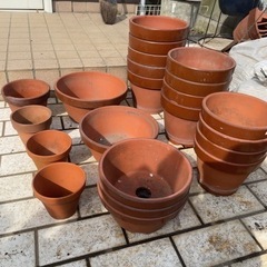 植木鉢22個　お譲りします。の画像