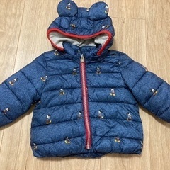 GAP ミッキーダウンジャケット（18m-24m）