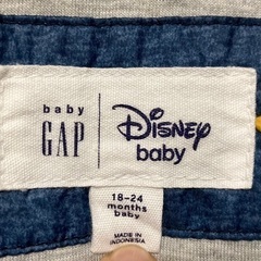 GAP ミッキーダウンジャケット（18m-24m）の画像