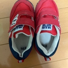 美品！スニーカー　14cmの画像