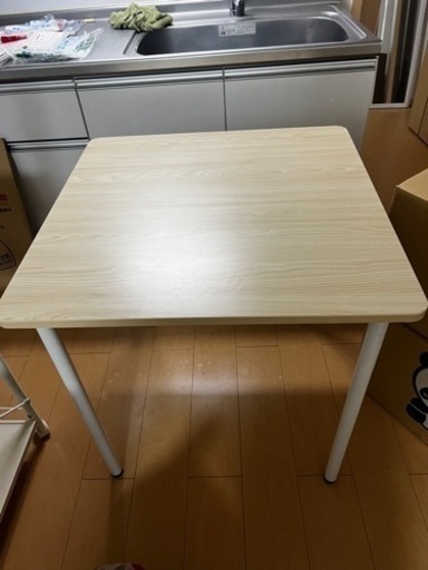 スクエアテーブル　70cm×70cm×70cm 引き取り限定