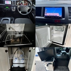 🔹キャンピングカー トヨタ ハイエースワゴ10人乗り GL パッケージ TRH214W 車検:令和6年9月 Toyota Hiace Camping Car の画像
