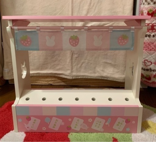 【お譲り先決定】マザーガーデン 新品未使用　野いちご屋台 おままごと 木製