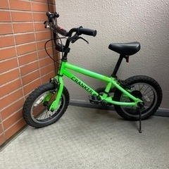 子供用　 自転車　14インチ　クランカー　ムラサキスポーツ　引き...