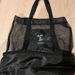 保冷バッグつきトートバッグ