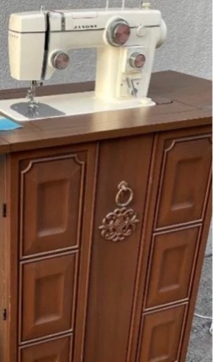 ミシン ジャノメ トピアA 802型 昭和レトロ 高級品