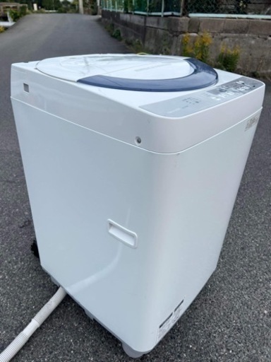?‍♀️☘️大阪市から阪南市まで配達設置無料?‍♀シャープ洗濯機5.5KG️?保証有り