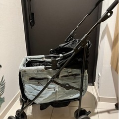 Mother Cartデニムペットバギーの画像