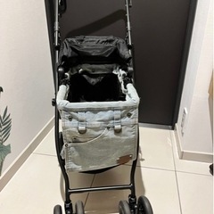 Mother Cartデニムペットバギーの画像