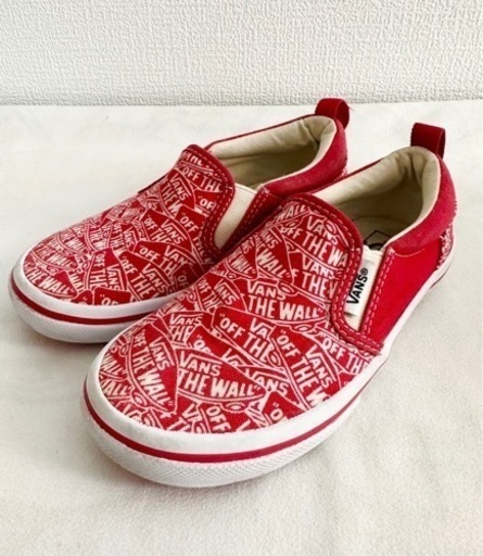 VANS バンズ スニーカー スリッポン 19cm