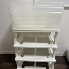 【お取引中】クリアケース　クリアボックス　収納