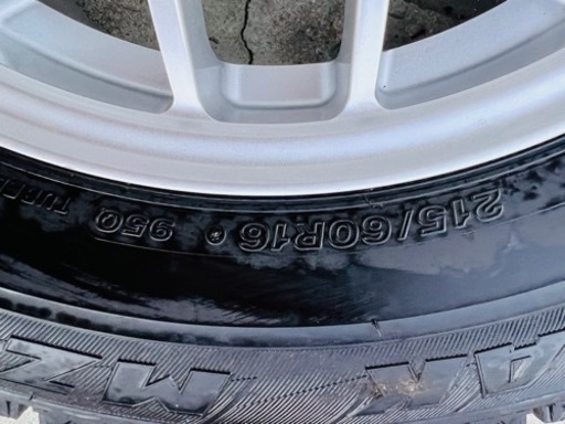 スタッドレスタイヤ ホイールセット‼️ 215/60R16  SEIN 16インチ 4 穴 5穴/114.3  エスティマ オデッセイ