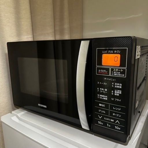 オーブン電子レンジ　2018年製　11/6昼までに取りに来られる方限定
