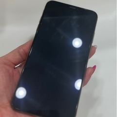 iPhone Xs MAX  ゴールド SIMロックあり(ソフト...