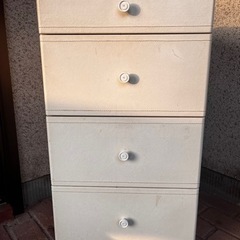 4段チェスト　引き出し　2台の画像