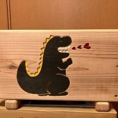 キュートなウッドプランターの画像