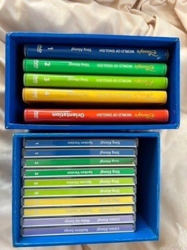 ディズニーシングルアロングDVD、CD