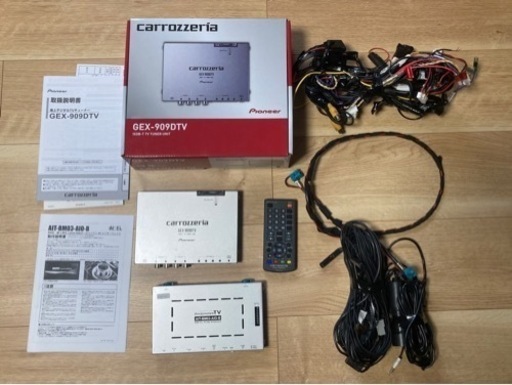 カロッツェリア地デジチューナーGEX-909DTV  AVインターフェイス AIT-BM03-AIO-B