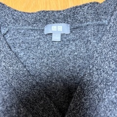 【終了しました】ユニクロ　ウール100%  メンズ　カーディガン　Lサイズ　Uniqlo　の画像