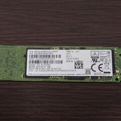 SAMSUNG 256GB M.2 SATA SSD 2280 (MZNLN256HAJQ-00007)の画像