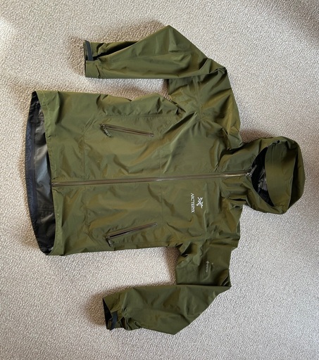 ARC'TERYX ZETA SL JACKET Bushwhack（カーキ） サイズM Gore-Tex