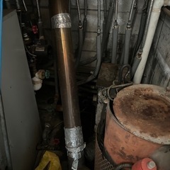 廃油ストーブ　生成廃油　ドラム缶4本付きの画像