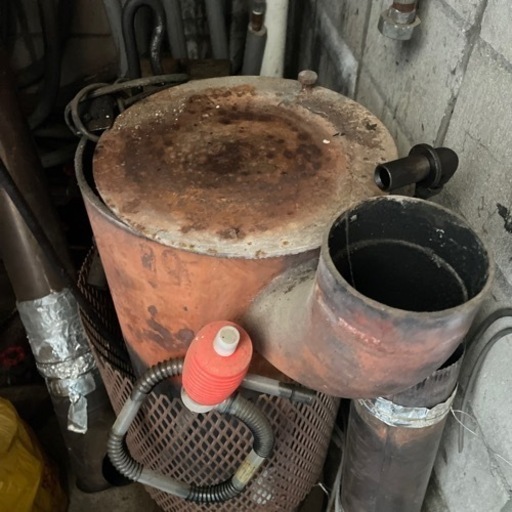 廃油ストーブ　生成廃油　ドラム缶4本付き