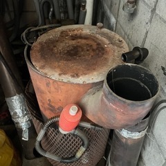 廃油ストーブ　生成廃油　ドラム缶4本付きの画像