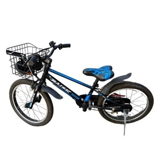 値下げしました◎自転車18インチ補助輪もあります。青