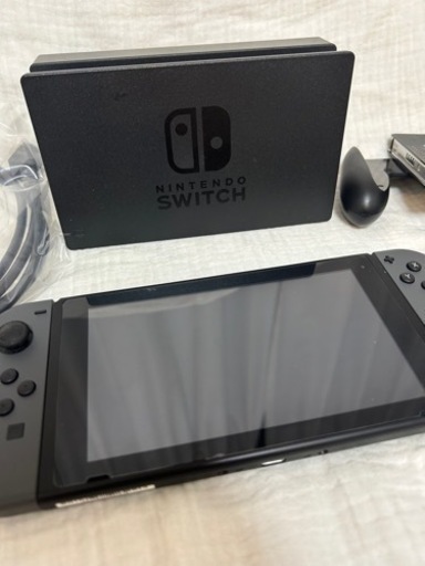 中古完品　Switch グレー　本体