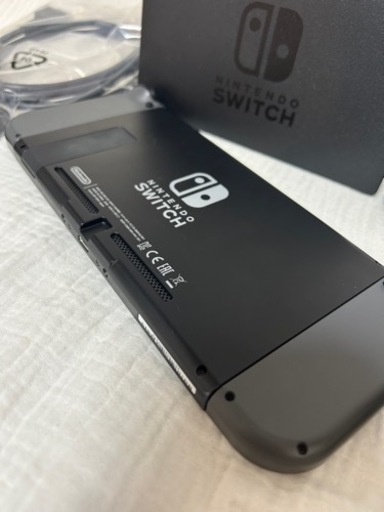 中古完品　Switch グレー　本体