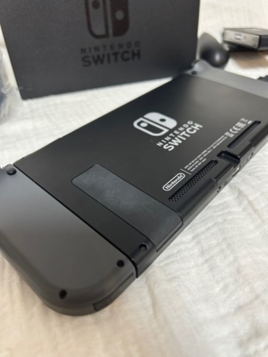 中古完品　Switch グレー　本体