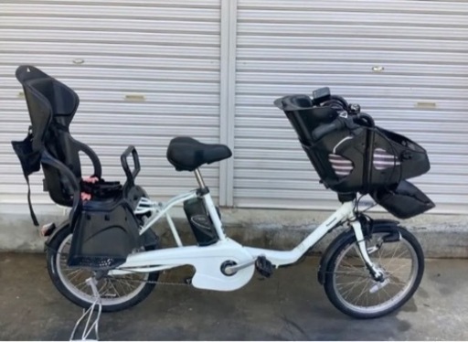 211パナソニック新機種電動アシスト自転車gyutto  20インチ パールホワイト