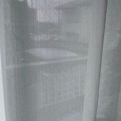 レースカーテン　幅100×丈190×2枚の画像