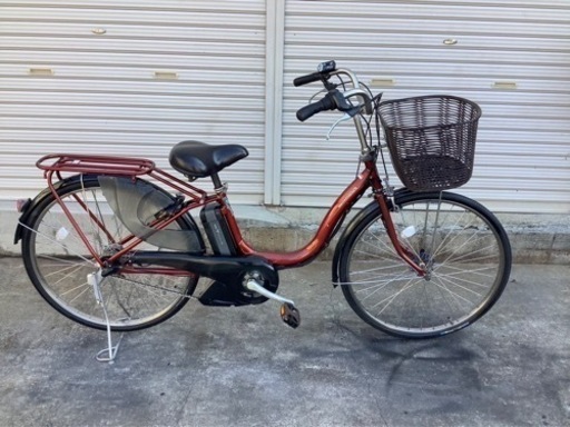 215 ヤマハ新機種電動アシスト自転車pasnatura26インチ　ブラウンアルミボディ