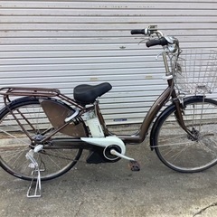 [735]送料無料 ブリヂストン BEAUTE 電動アシスト自転車 217 ブリヂストン新機種電動アシスト自転車Beauty?26インチブラウン
