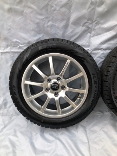 ⭐︎スタッドレス2021年製造　アウディA3 アルミ付き　205/55R16