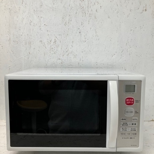 2019年製　電子レンジ　SHARP RE-B15KS-W 家電