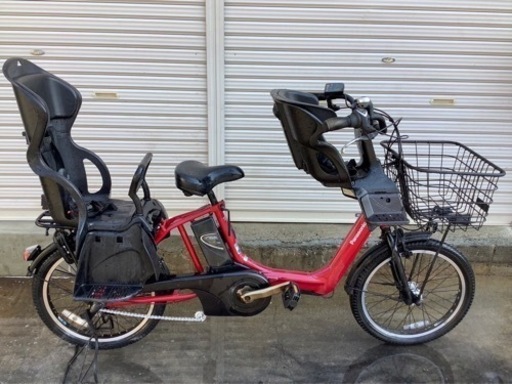 227  パナソニック新機種電動アシスト自転車gyuttoアニーズ20インチ  レッド？