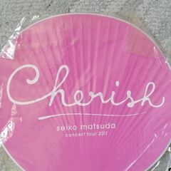 松田聖子2011 年ツアーのうちわ、てさげのセットの画像