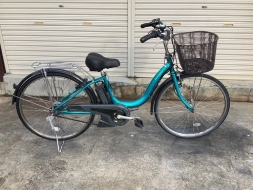 232 ヤマハ新機種電動アシスト自転車pas natura26インチ ブルーアルミ