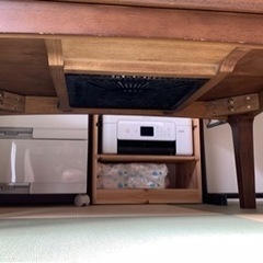 こたつテーブルの画像