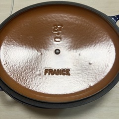 ル・クルーゼ ココット オーバル 27 ブルー 青 両手鍋  Le Creuset キッチン用品の画像
