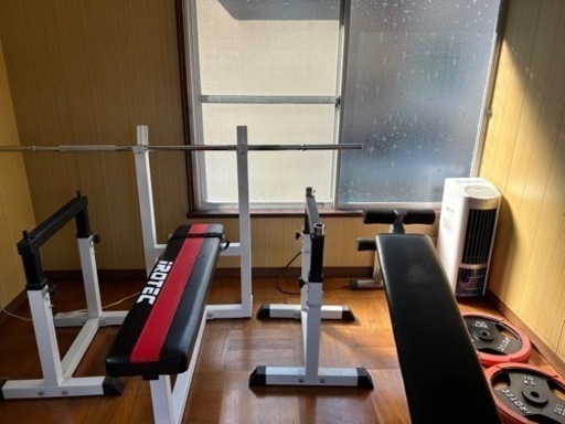 バーベルラックセット、その他【取引中】