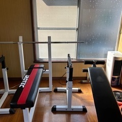 バーベルラックセット、その他【取引中】
