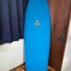 クライムサーフボード キールフィッシュ 6’2”ハードケース、フ...