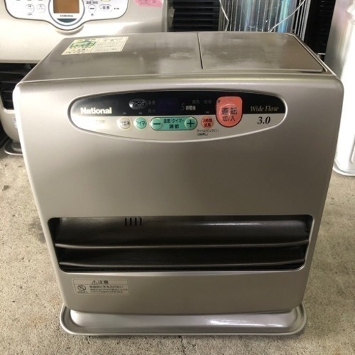 石油ファンヒーター 8畳目安 動作確認済 ナショナル