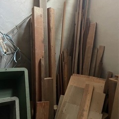 【無料】木の角材　長さまちまちの画像