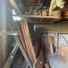 【無料】木の角材　長さまちまち