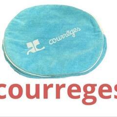 courreges 
クレージュタオル地ポーチ







